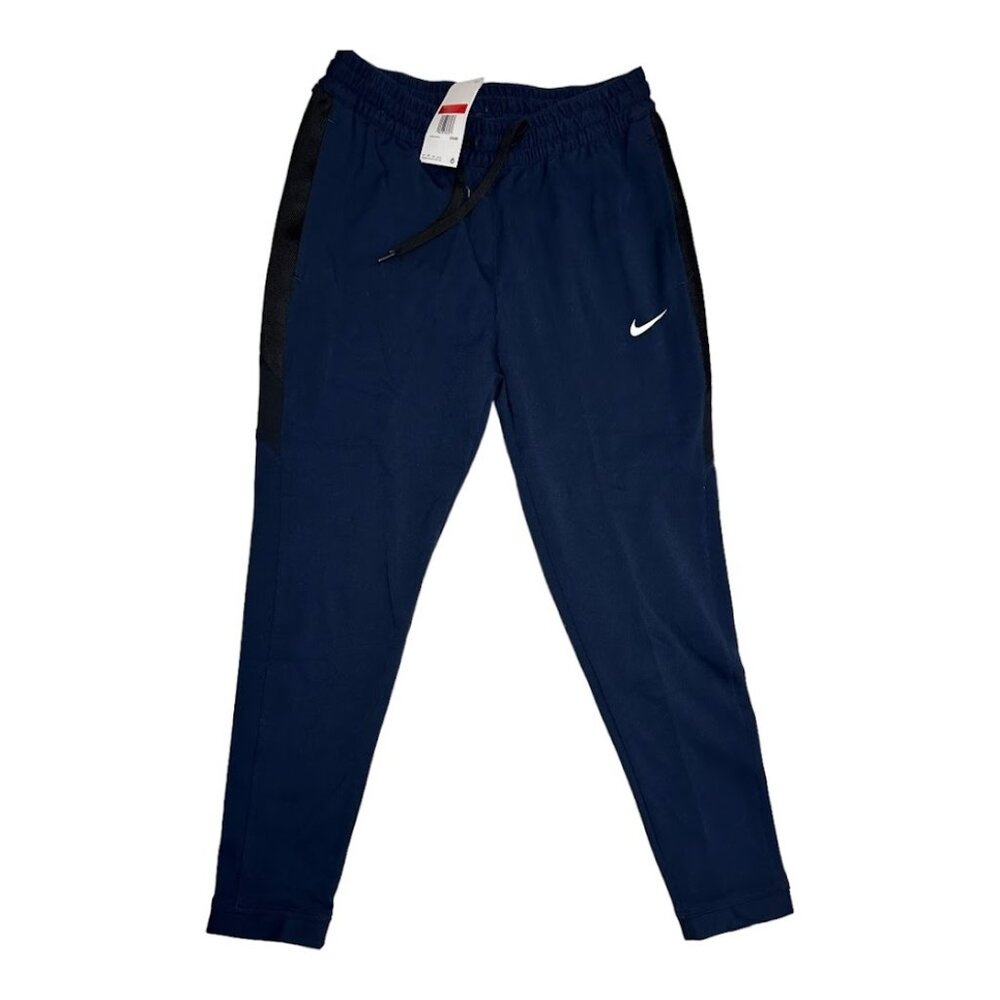 Nike Dri-Fit Basketball Pants (L) Navy w/ Black Trim (NWT)